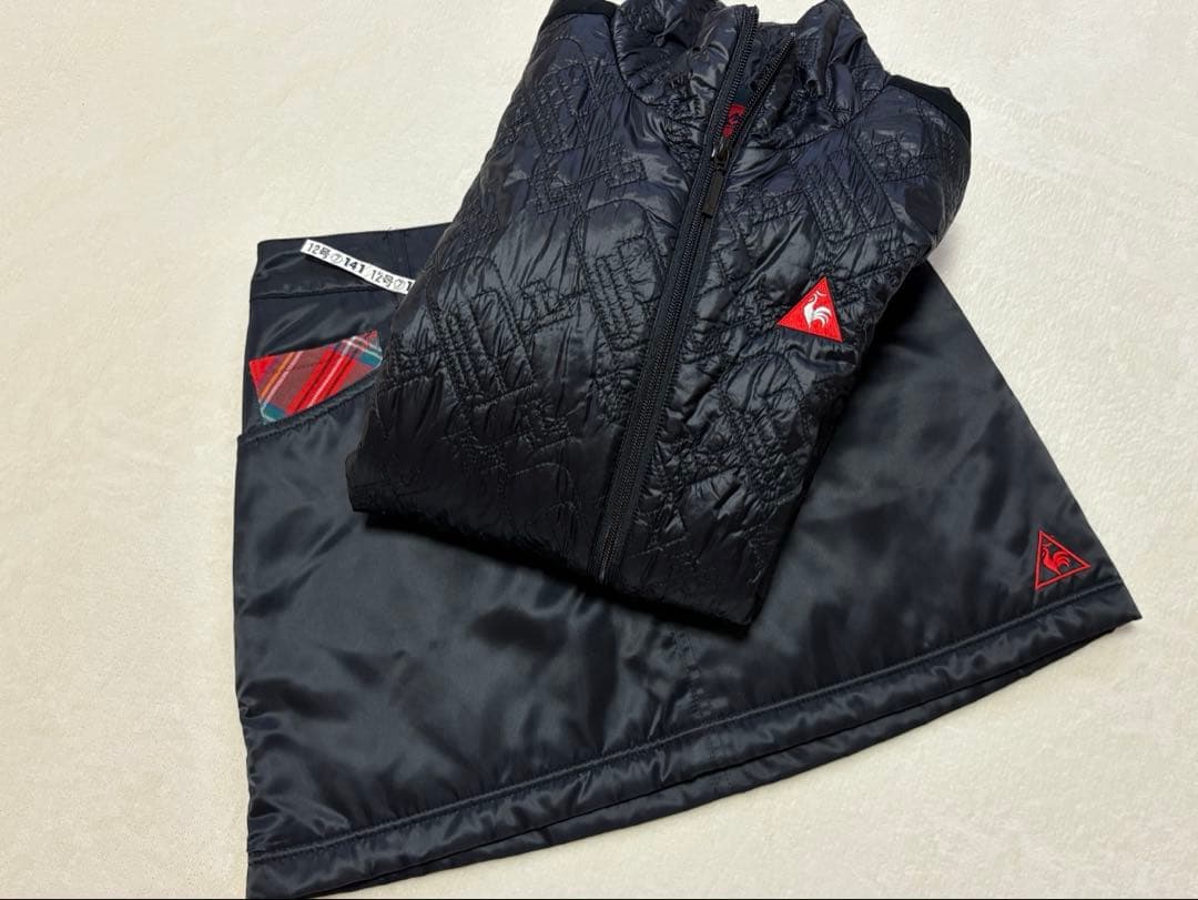 ルコック 中綿ジャケット+スカートセットアップ 美品