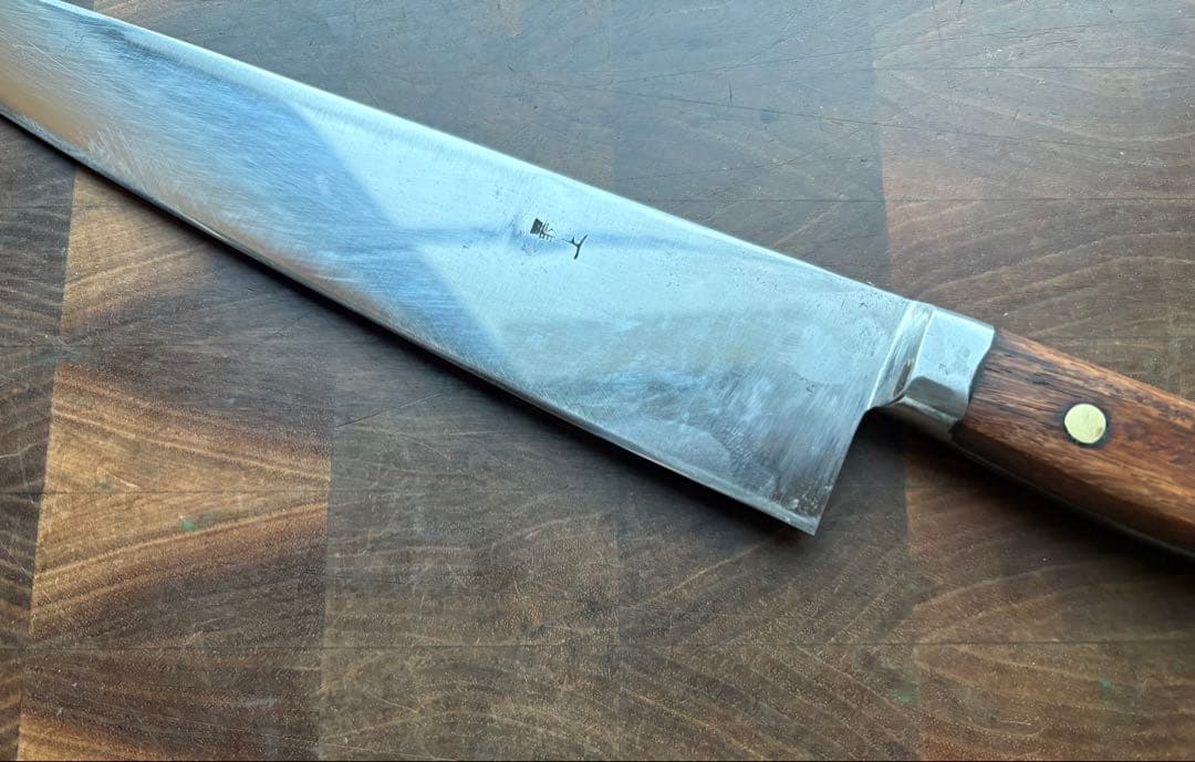 正本　最上　切付　牛刀　220mm 7寸　包丁　全鋼　洋包丁