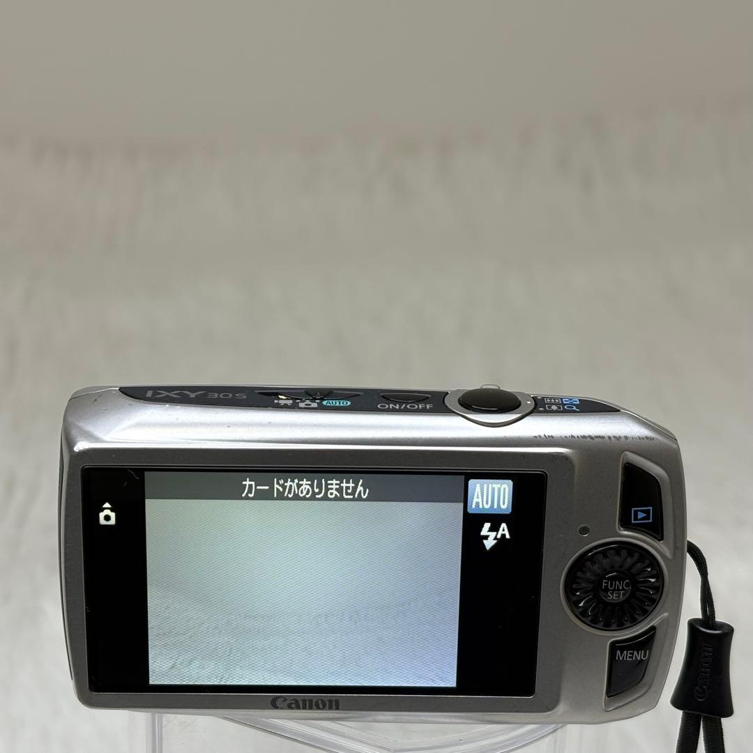 Canon カメラ　IXY 30S PC1473 シルバー コンデジ　動作品