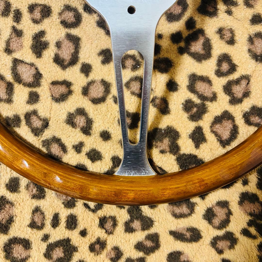 ウッドステアリング ウッドハンドル　車　ハンドル　ホーンボタン　カー用品