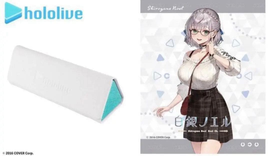 新品未開封⭐️ホロライブ⭐️白銀ノエル⭐️伊達メガネレンズ