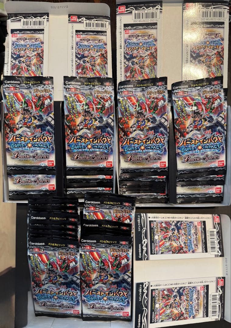 バトルスピリッツ　BSC15　バーストインパクトBOX×３（新品未開封）※