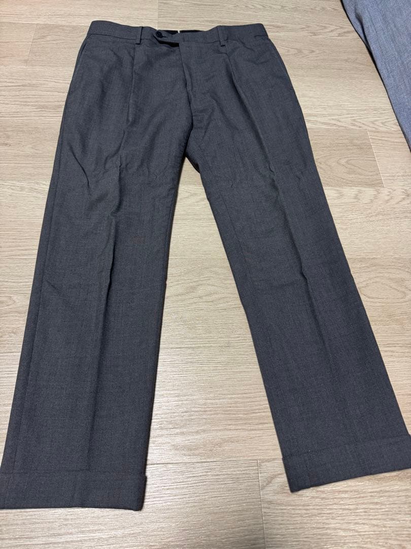 美品■UNITED ARROWS　スーツ　セットアップ上下　グレー灰　アローズ