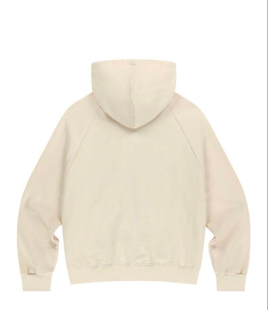 ILLGO 129 ロゴパーカー 韓国 クリーム Sサイズ