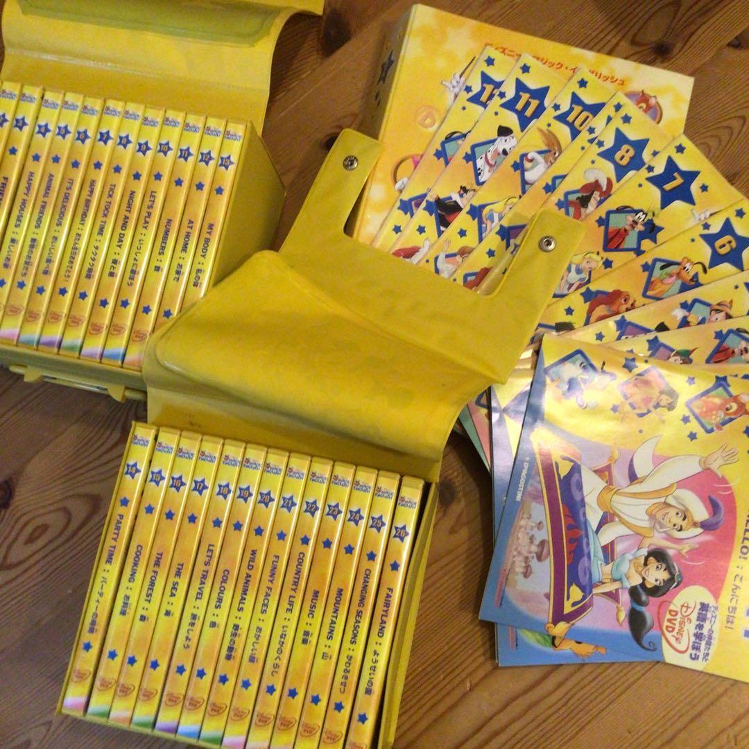 ディズニー マジックイングリッシュ DVD マガジン セット ⚠️2、26なし