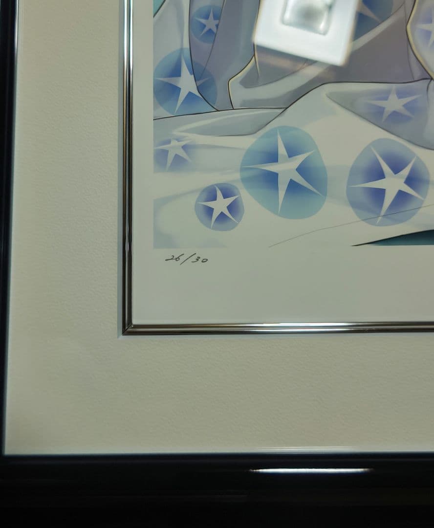 未使用『 Tony 版画　納涼の羽衣 』アールビバン　証明書付き　箱付き