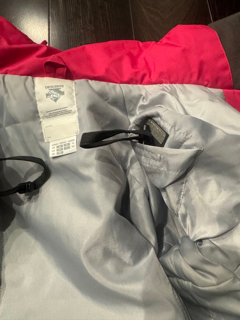 DESCENTE 子供用 スキーウエア上下セット♡140cm 雪遊び