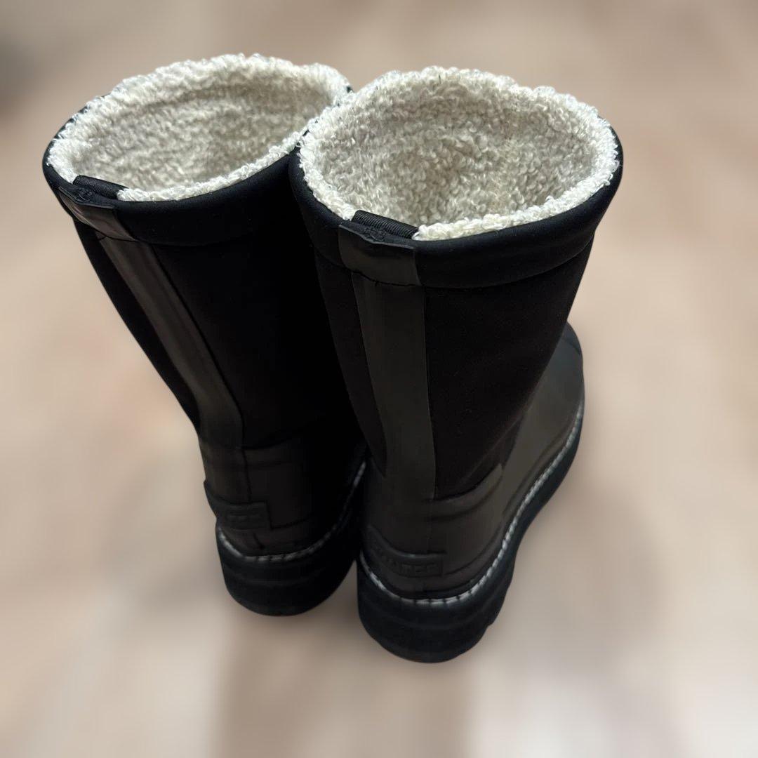 年末SALE！HUNTER ハンター　ブーツ　ボア　UK5 美品