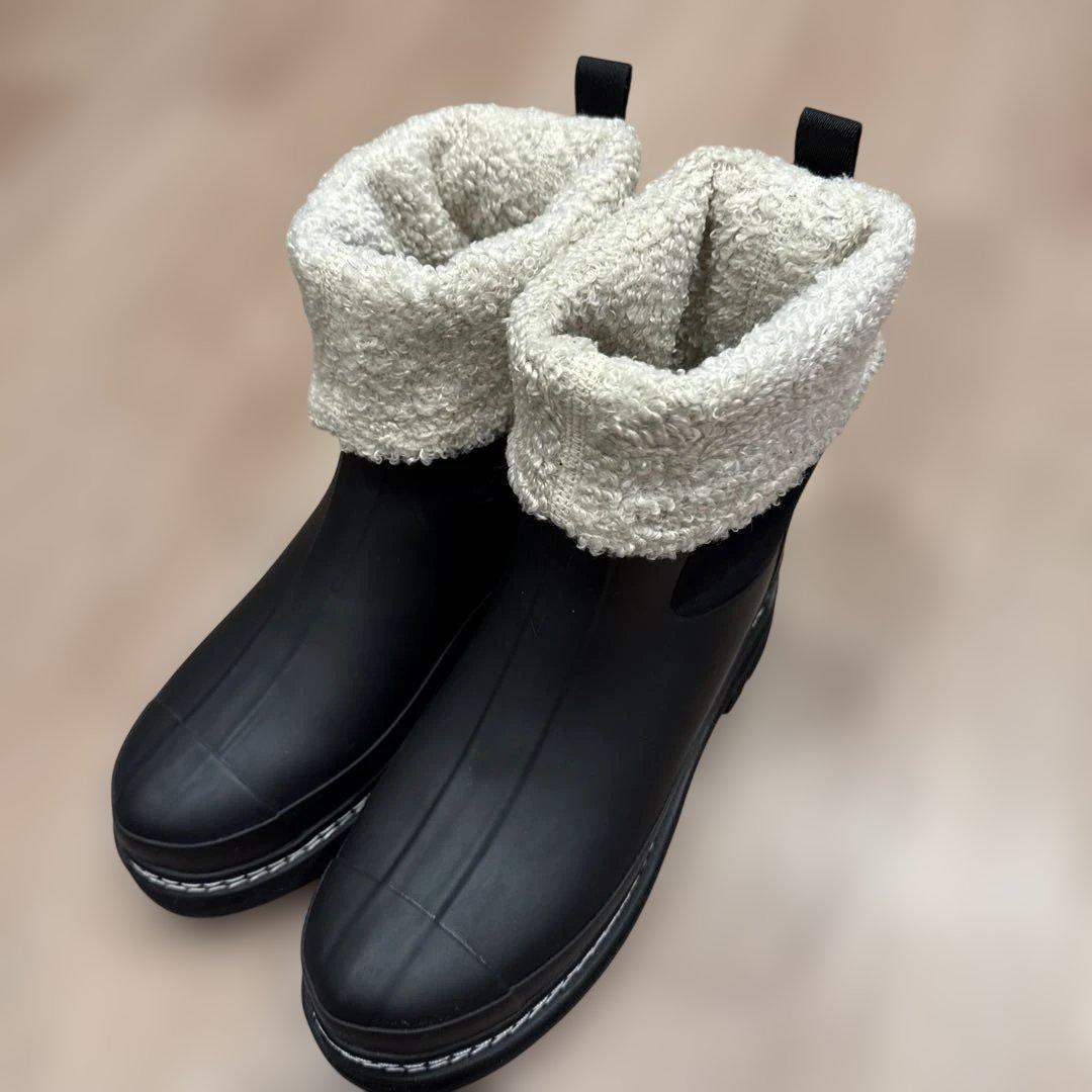 年末SALE！HUNTER ハンター　ブーツ　ボア　UK5 美品