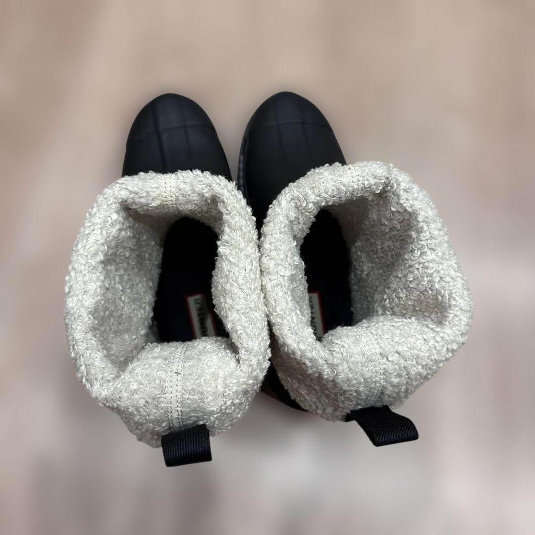 年末SALE！HUNTER ハンター　ブーツ　ボア　UK5 美品