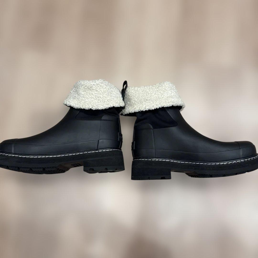 年末SALE！HUNTER ハンター　ブーツ　ボア　UK5 美品