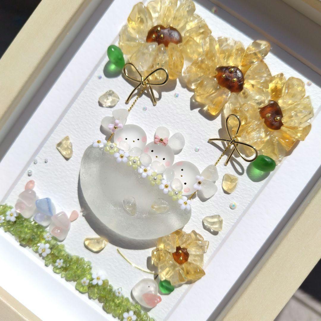 シーグラスアート『 大空へ✩.*˚』他5点