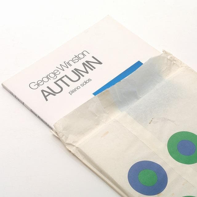 【絶版本／未使用】ジョージウィンストン 楽譜 オータム