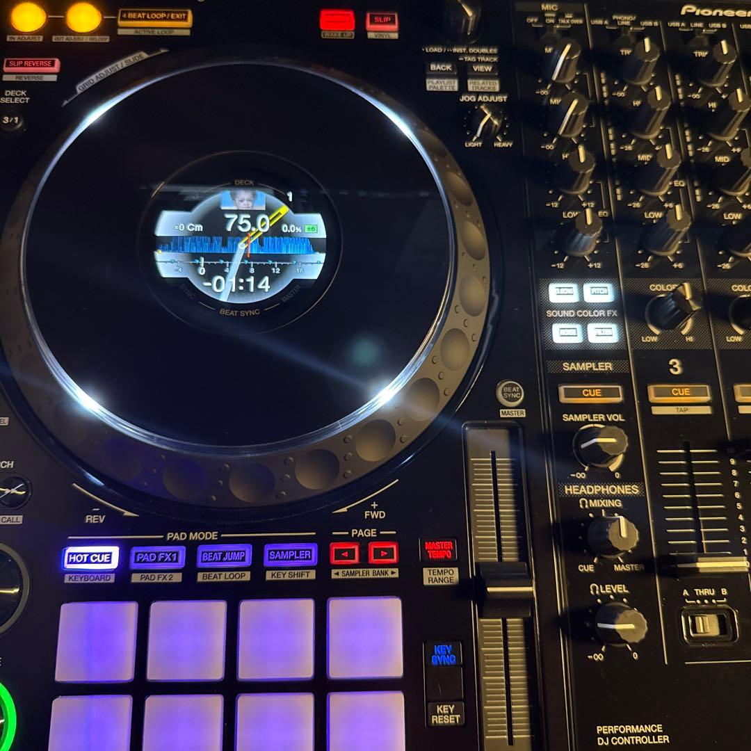 Pioneer DJ DDJ-1000 デッキセーバー付き　電源コード傷あり
