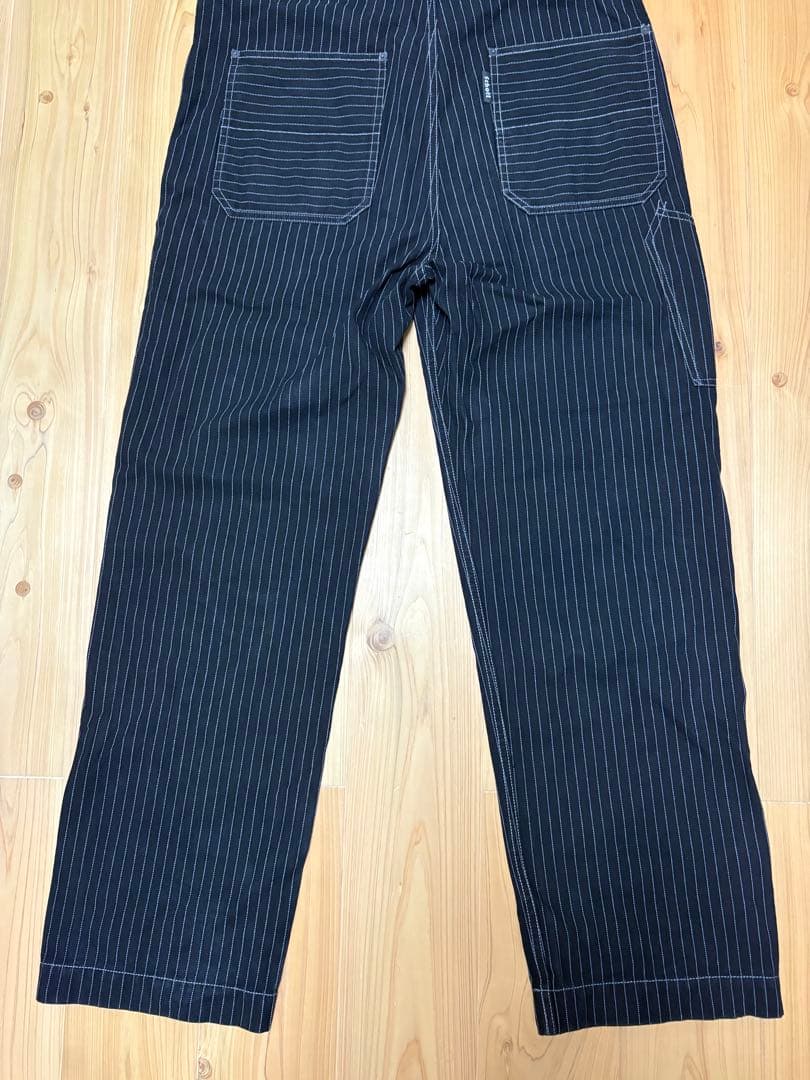 Schottショットオールドヒッコリー オーバーオール　ブラック　Mサイズ