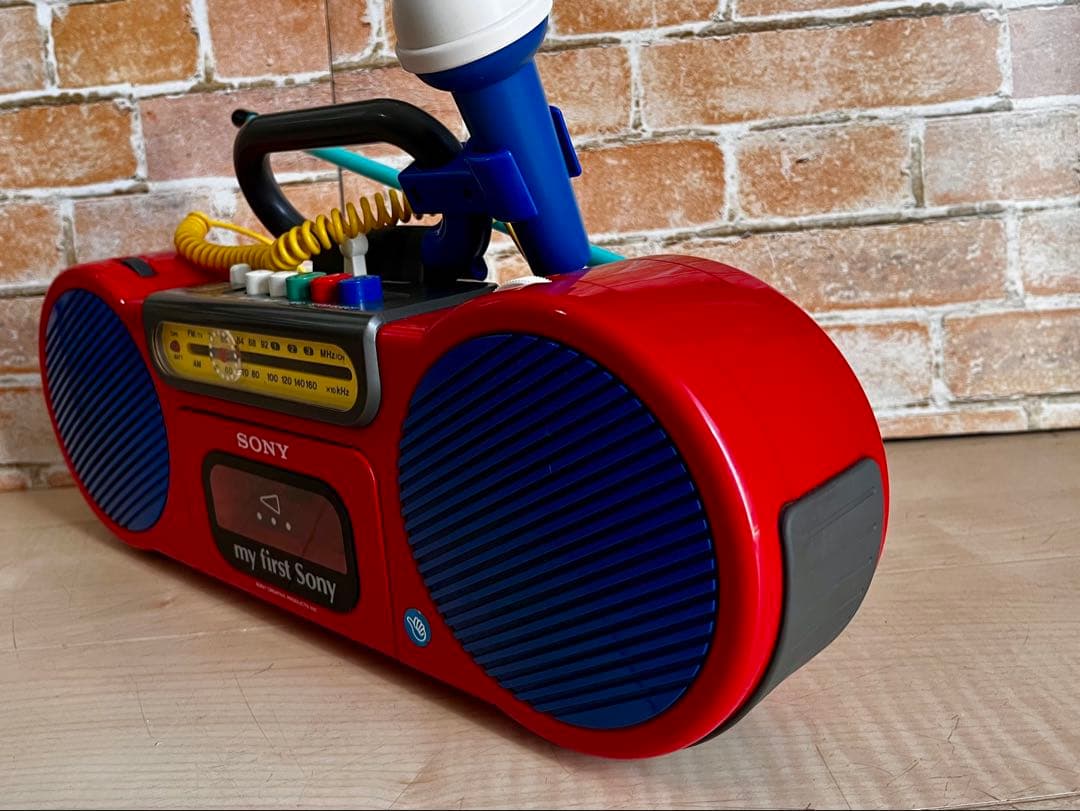 【整備品】my first Sony CFS-2020 ラジカセ　電源付き