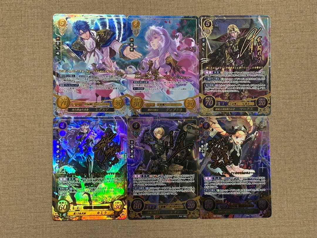 ファイアーエムブレム サイファ　第6弾　SR＋　6枚セット