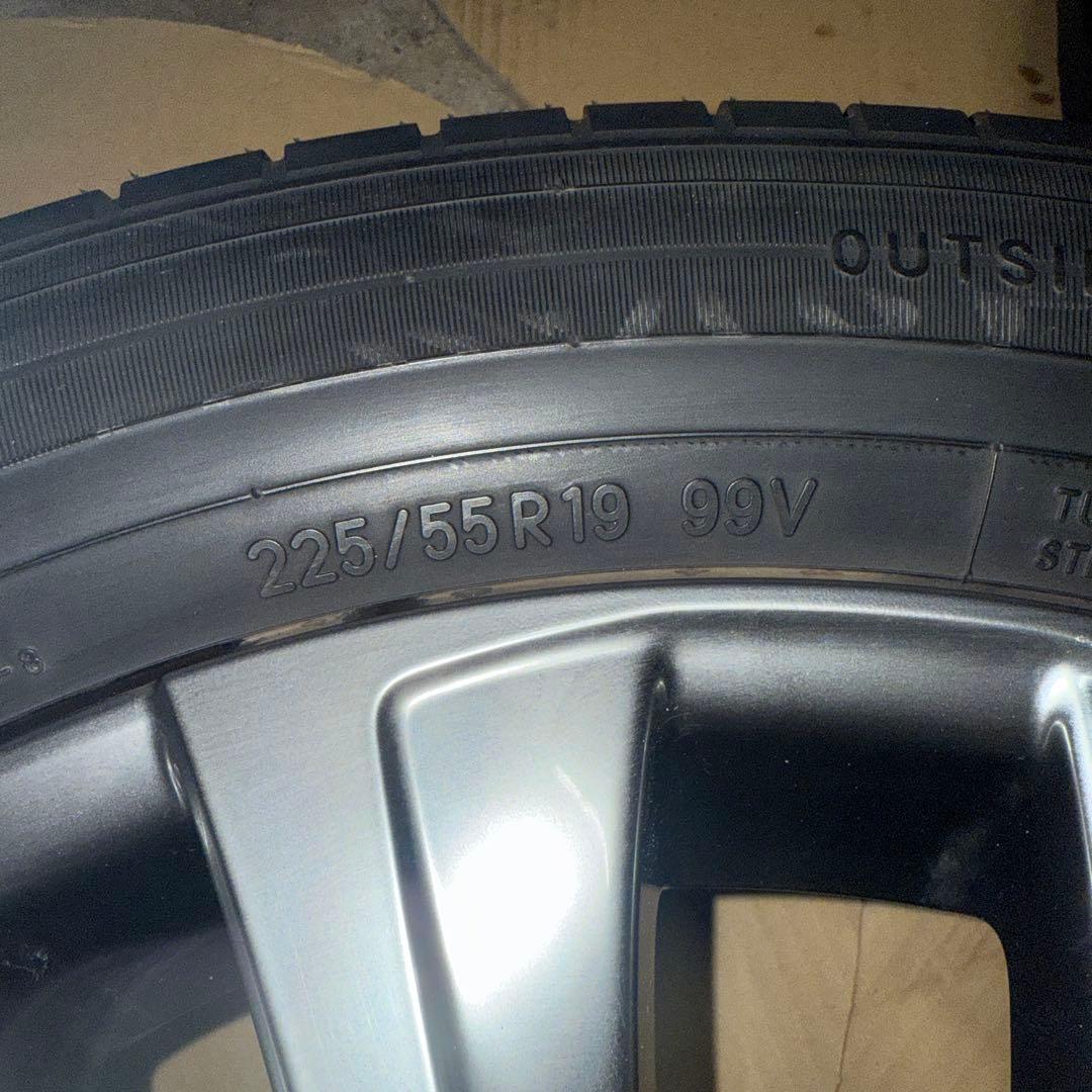 ハリアー80 Zグレード純正　アルミホイール　タイヤ付き　４本セット