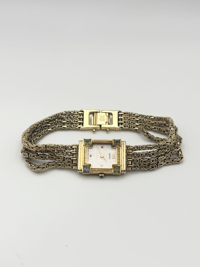 SEIKO セイコー 1E20-5A7A レディース腕時計 ゴールド スクエア型