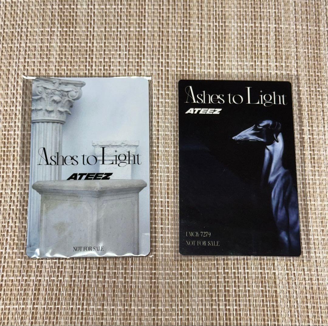 ATEEZ ホンジュン Ashes to Light ネオウィング 初回盤