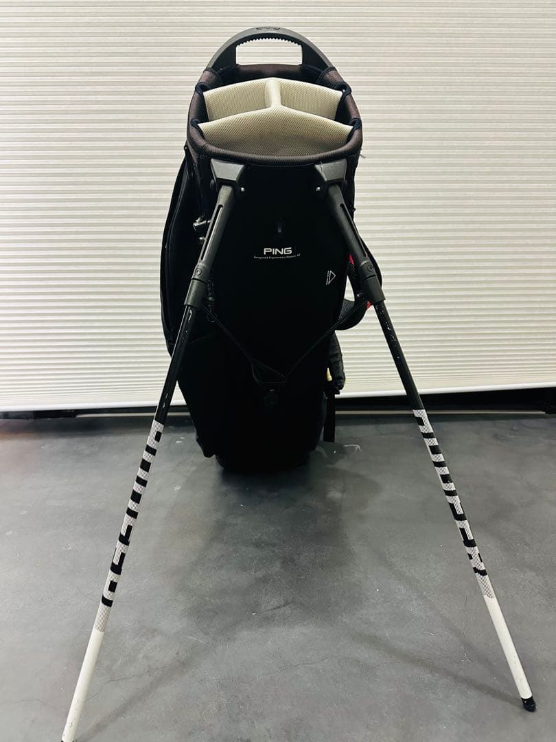 PING Hoofer スタンドバッグ フラワーパターン