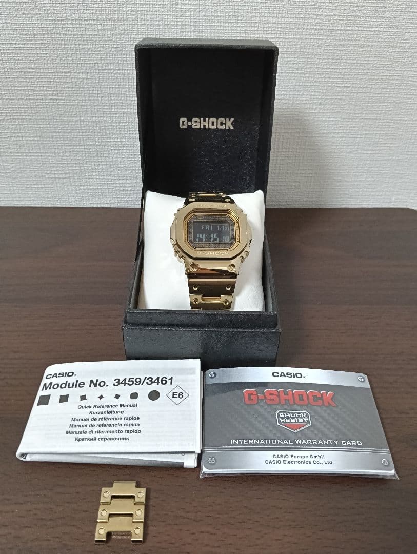 箱付き【美品】ジーショック オールゴールド フルメタル 上位高級モデル 48