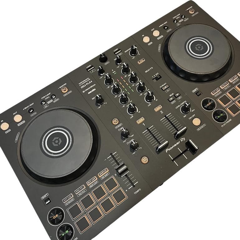 ●Pioneer DJ●DJコントローラーDDJ-FLX4 コンデンサーマイク付
