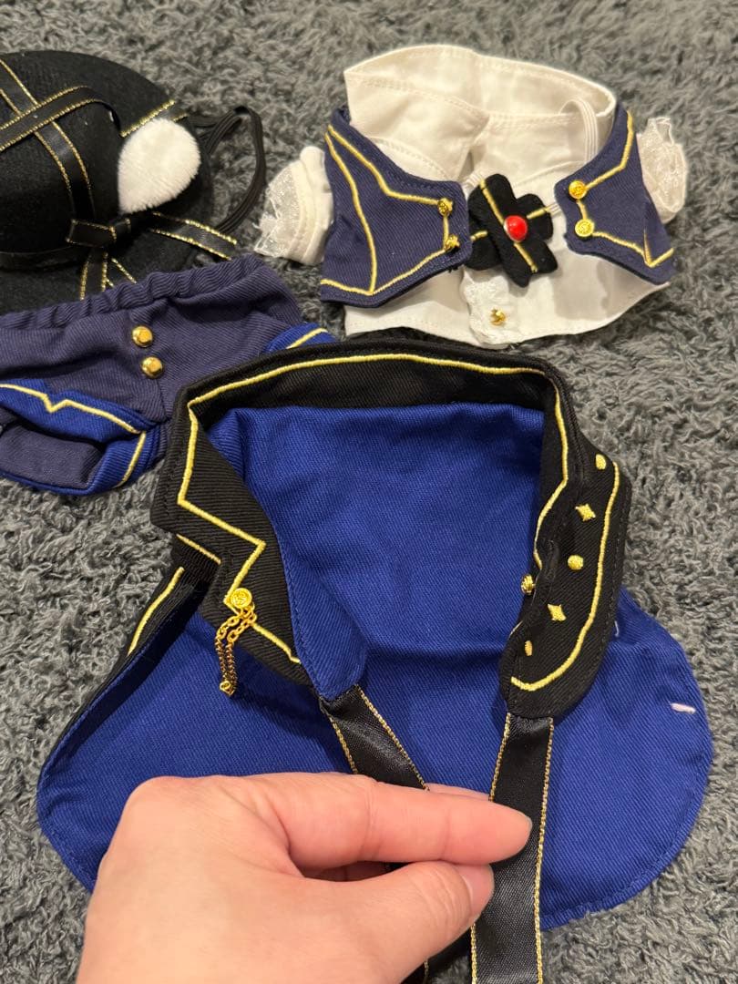 20cm完売レア限定アイドル服着せ替えぬいぐるみ服セット♪