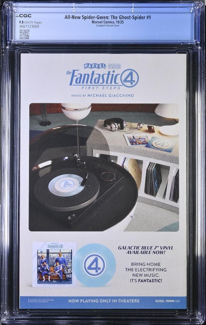 アメコミリーフ All-New Spider-Gwen #1 CGC 9.8