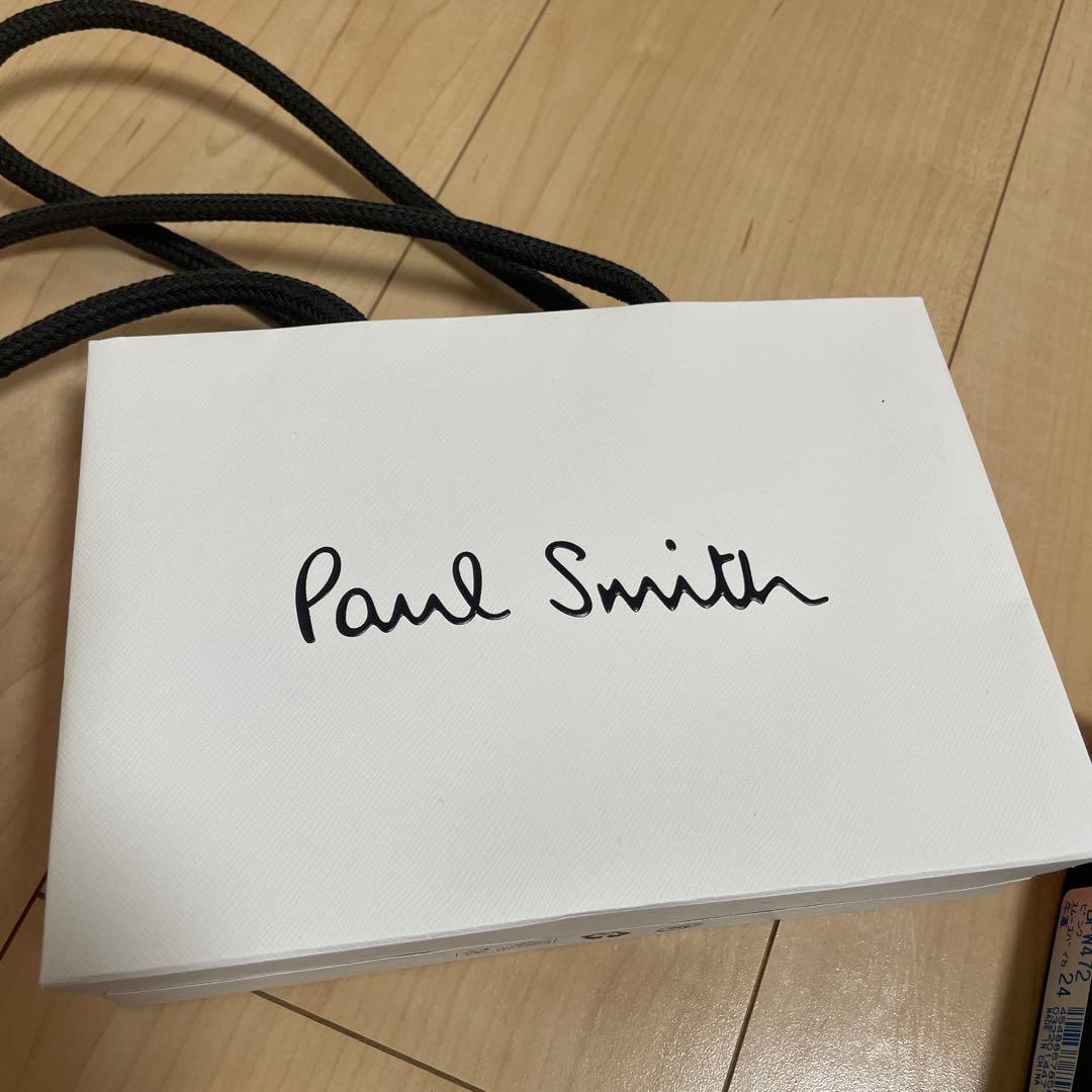 【新品未使用・箱付】ポールスミス Paul Smith 名刺入れ 牛革 ピンク