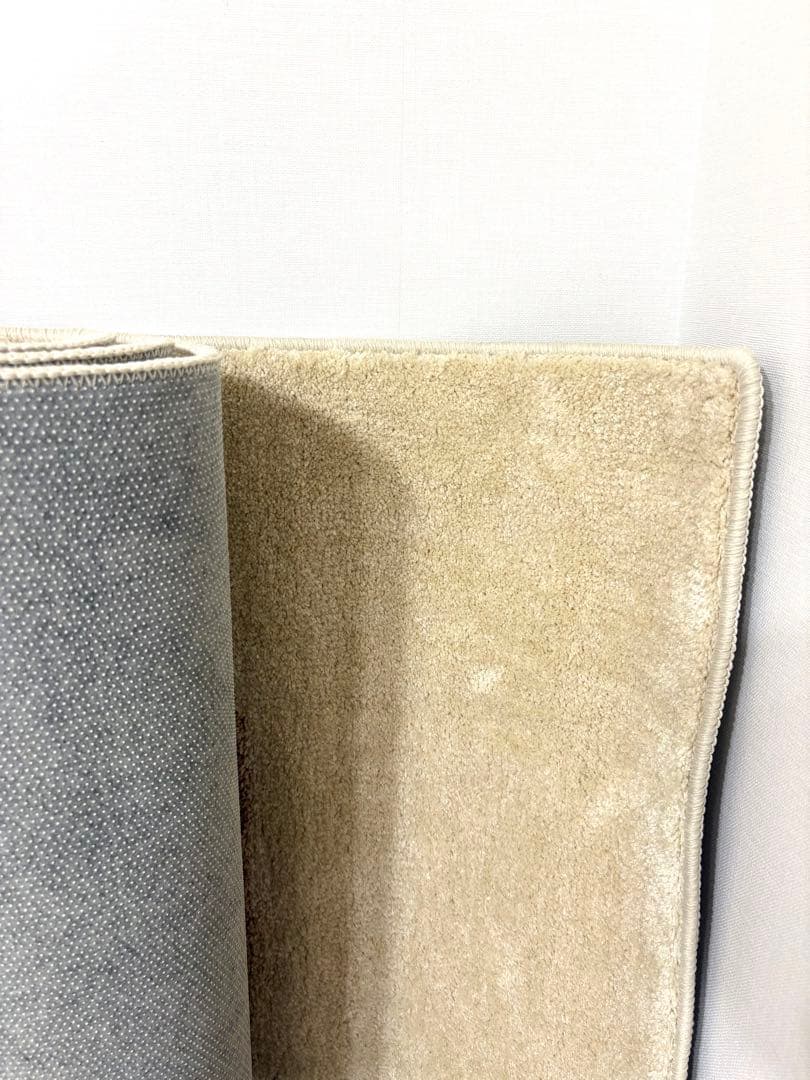 アイボリー　DUBRAM(ダブラム)ラグ140x200cm