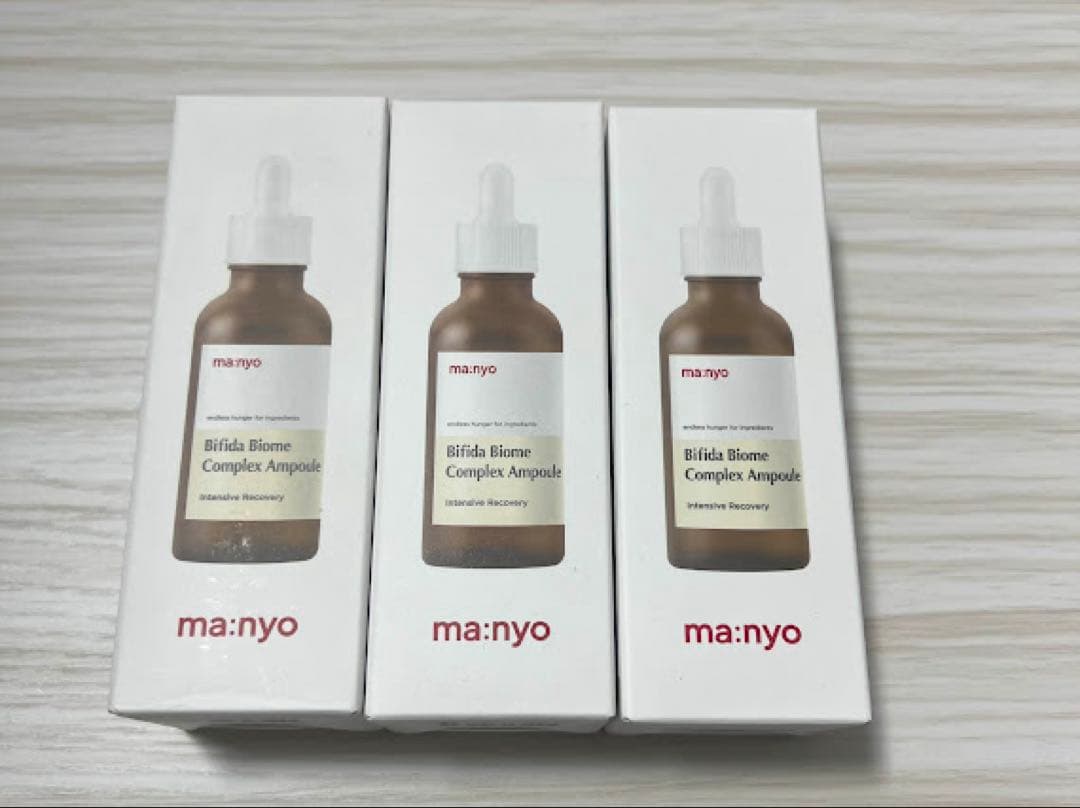 3個セット ビフィダバイオームコンプレックスアンプル 美容液 50ml