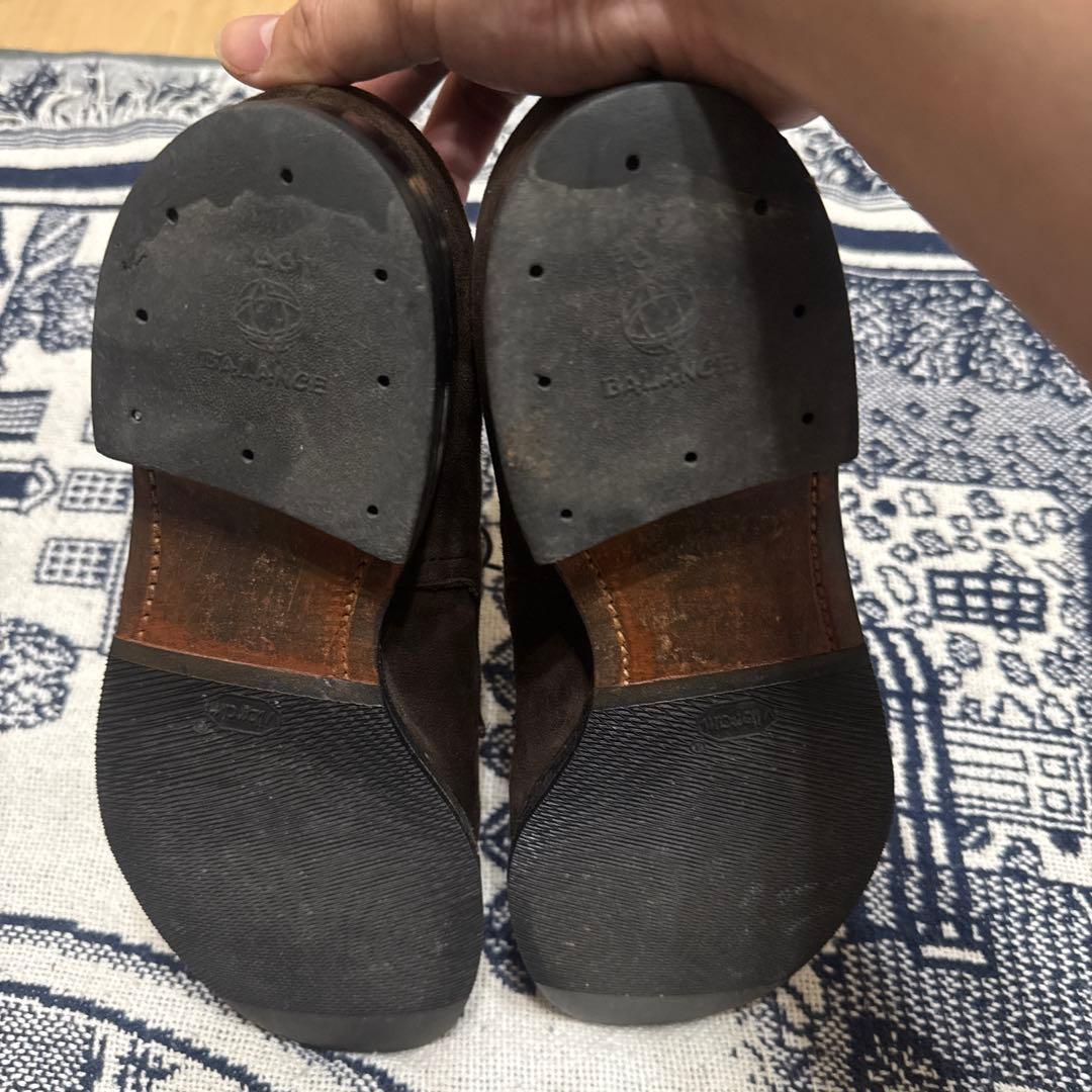 オールデン vチップ　7 スエード