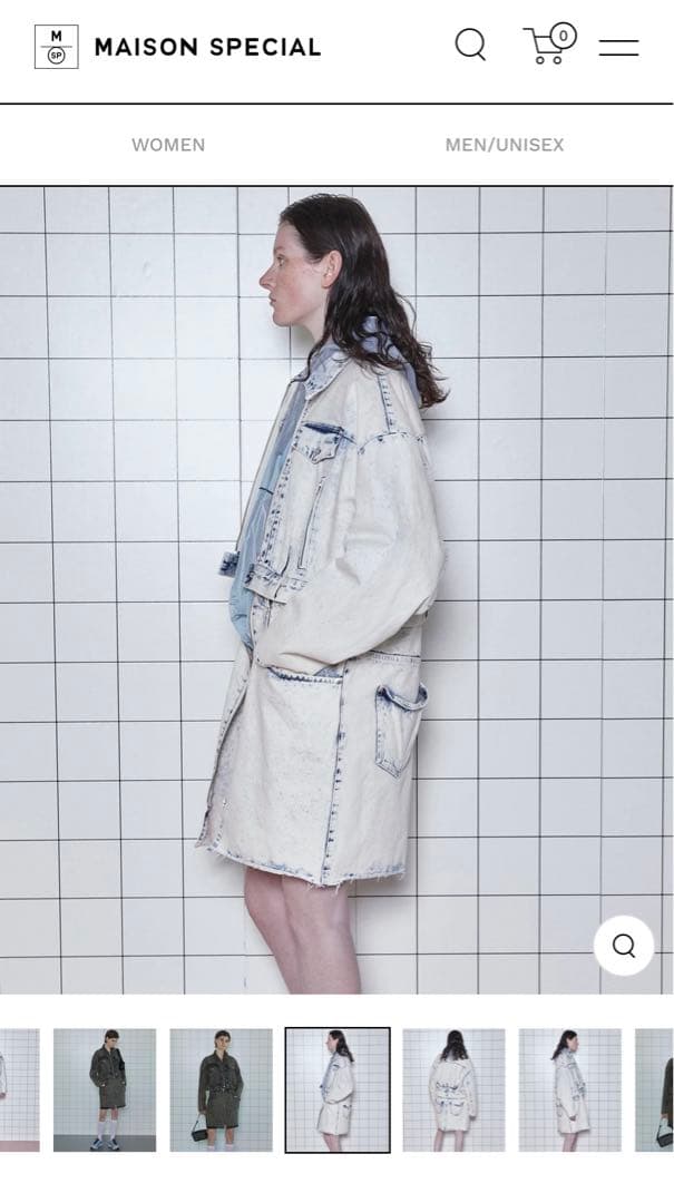 ビ*ス様 MAISON SPECIAL Multiway Denim Coat