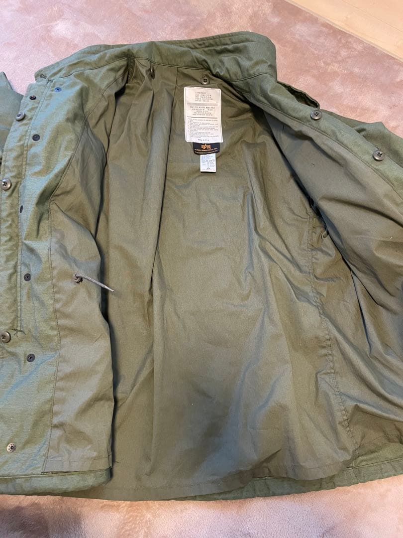 ALPHA INDUSTRIES ミリタリージャケット X-LARGE 未使用