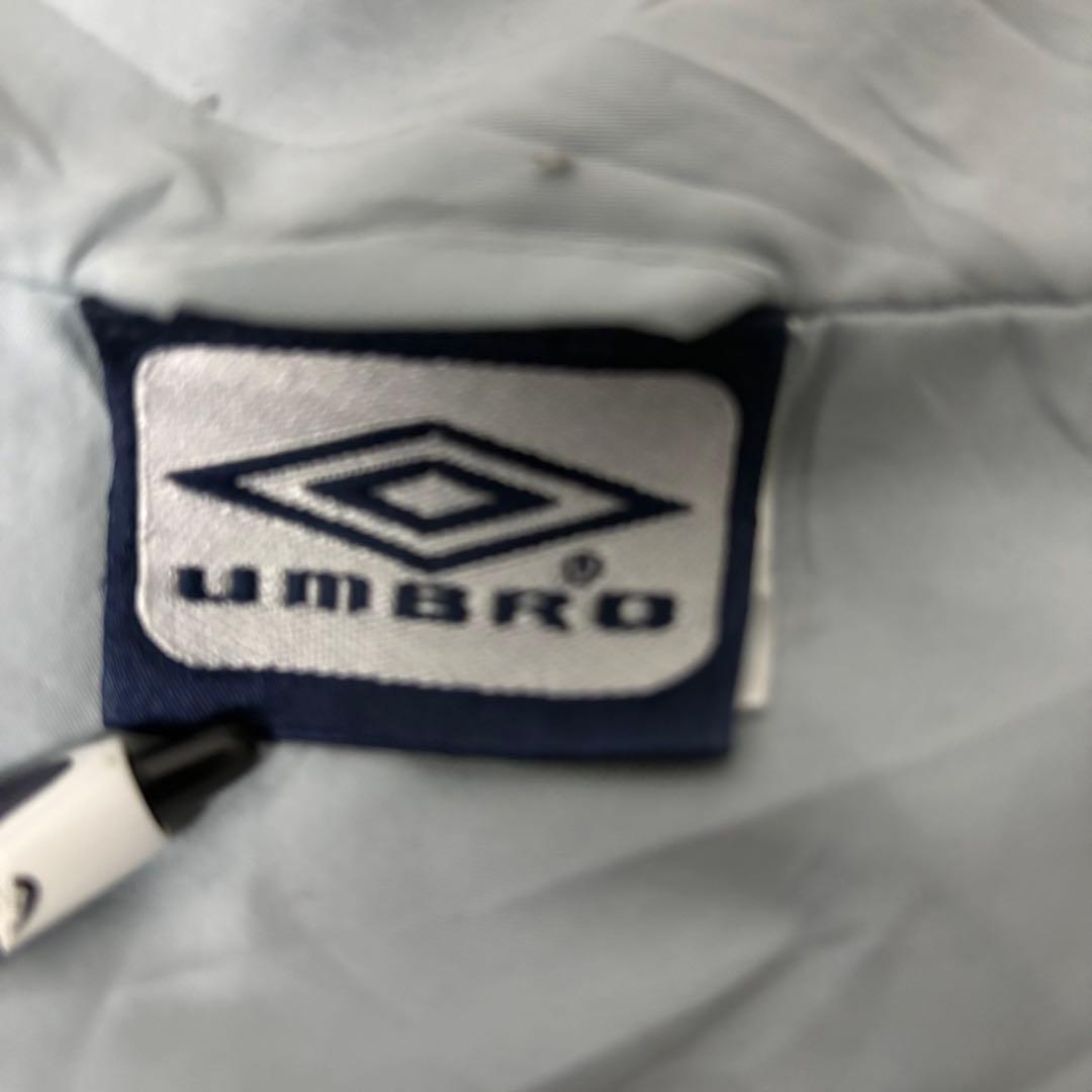 umbroアンブロナイロンジャケット90s古着vintageバイカラーネイビー