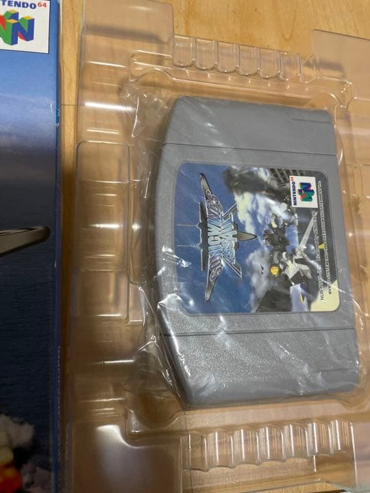 美品　N64 ソニックウィングスアサルト　箱・説明書・ハガキ・ソフト付き　任天堂