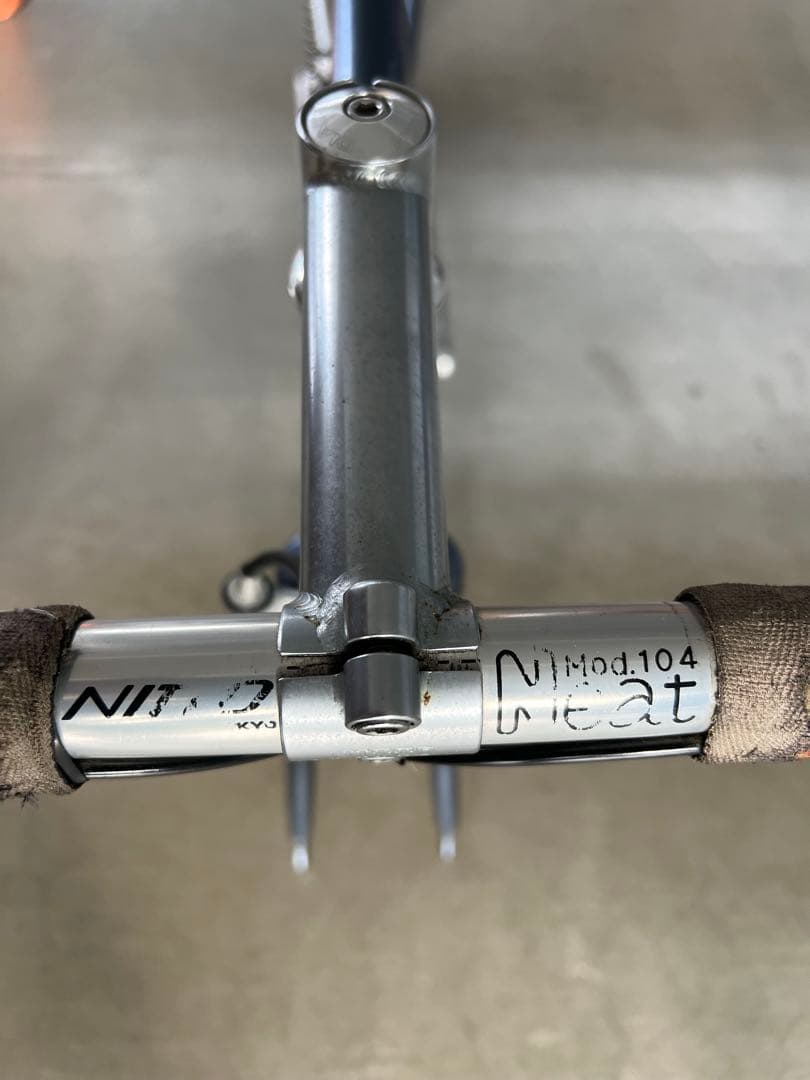 ANCHOR RNC7ネオコットロードバイクフレーム ダークシルバー