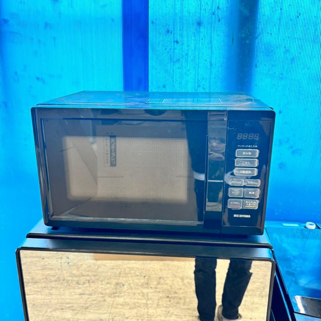 491 ガラストップ冷蔵庫 洗濯機 電子レンジ3点セット 小型 一人暮らし