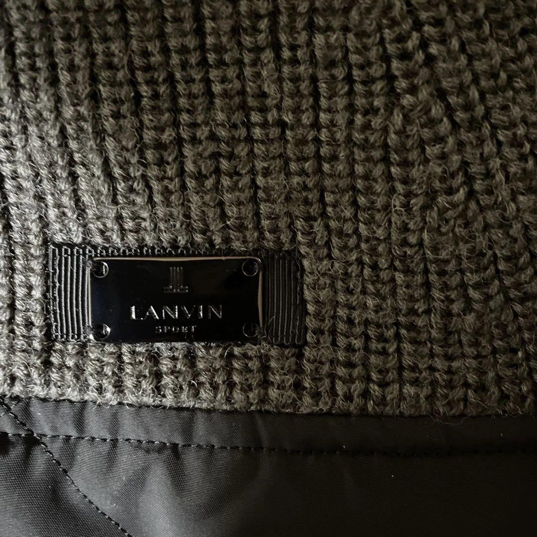 LANVIN SPORT 中綿切替 フルジップ ワンピース