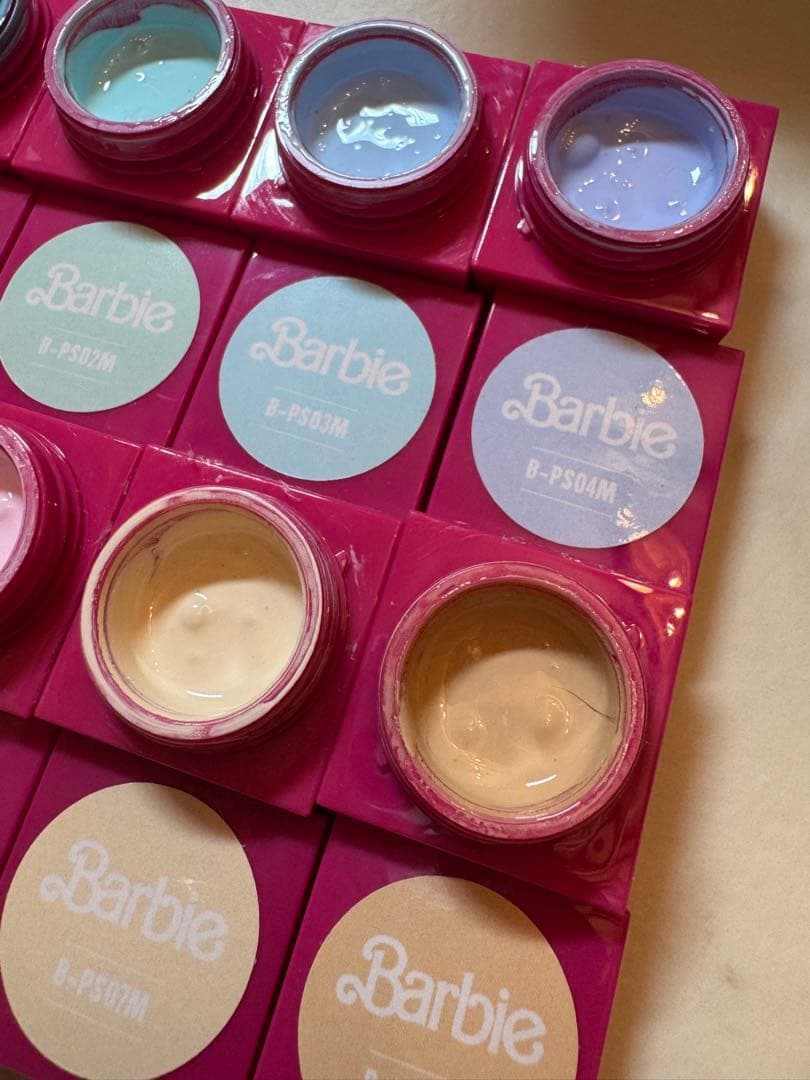 Barbie カラージェル　パステル8色セット