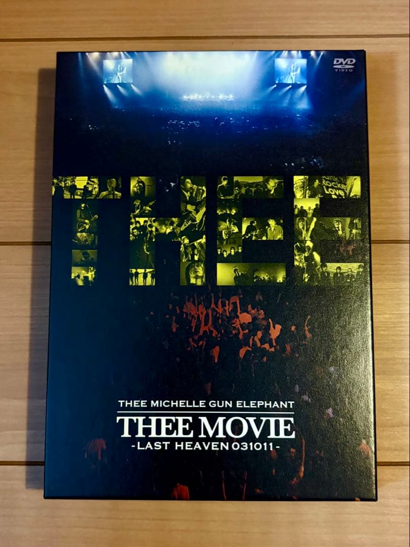 ミッシェルガンエレファントTHEE MOVIE DVD初回盤 30THステッカー