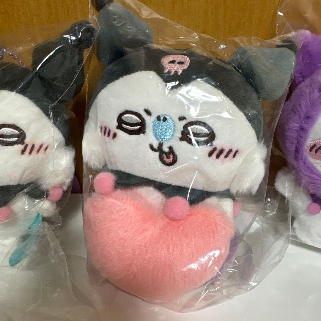 サンリオコラボ　モモンガ　マスコット3種セット