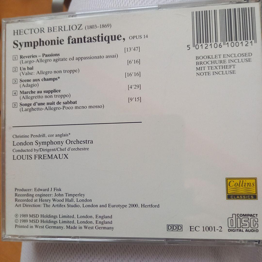 西独プレス❗フレモー　ベルリオーズ　幻想交響曲