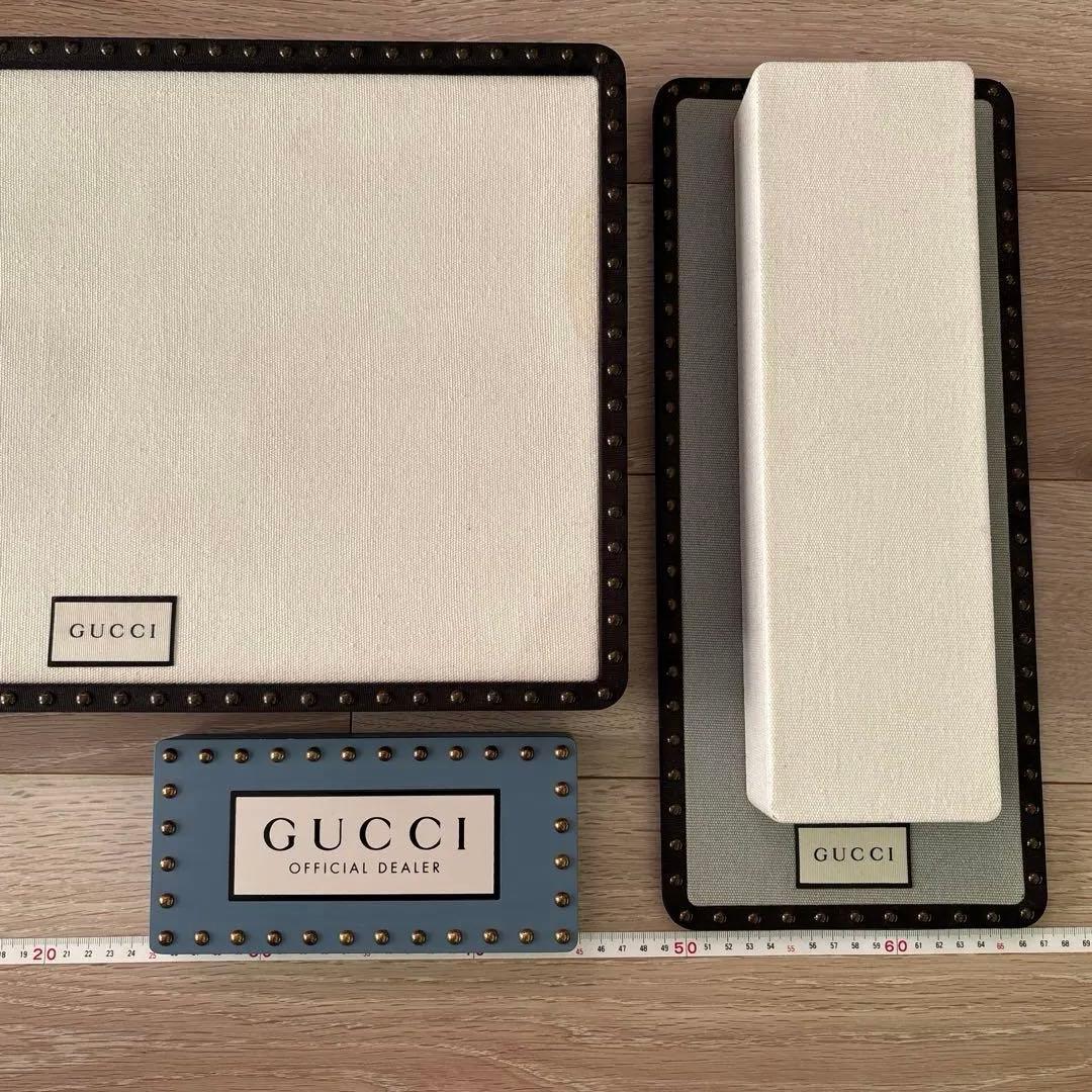 GUCCI ディスプレイ棚　三点セット