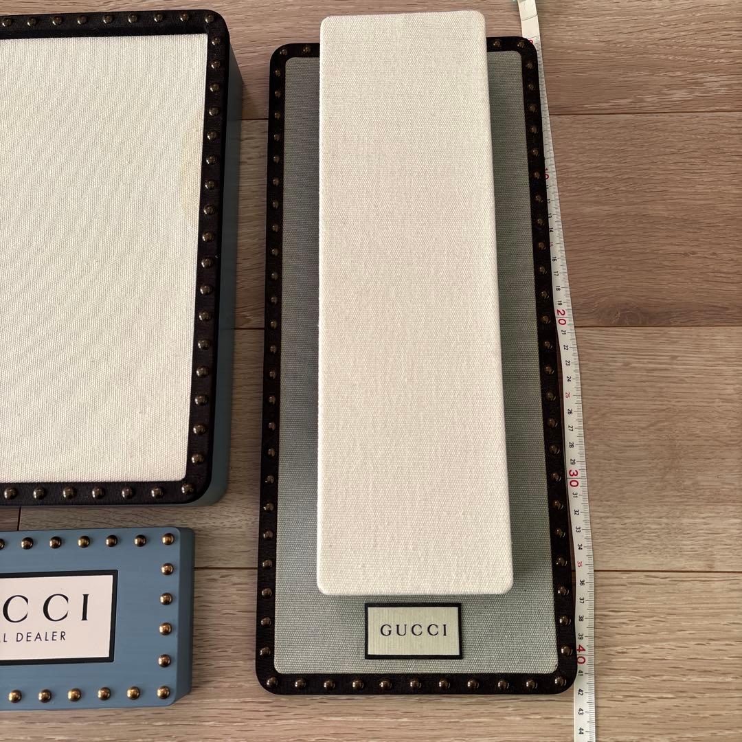 GUCCI ディスプレイ棚　三点セット