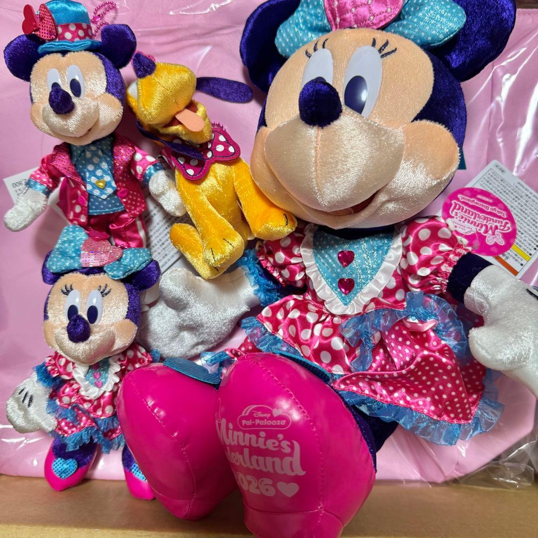 ミニーのファンダーランド ぬいぐるみ・ぬいぐるみバッジセット