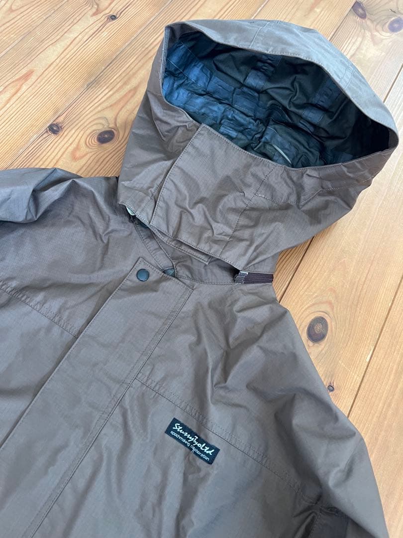 stussy ステューシー GORE-TEXスノボジャケット ブラウン Mサイズ