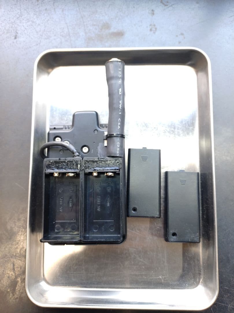 ポータブル ETC 防水仕様 電池式 二輪 バイク ハーレー　ビンテージ　15