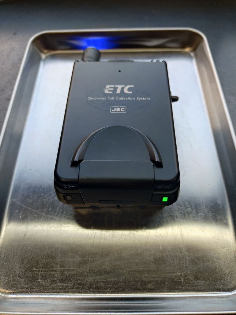 ポータブル ETC 防水仕様 電池式 二輪 バイク ハーレー　ビンテージ　15